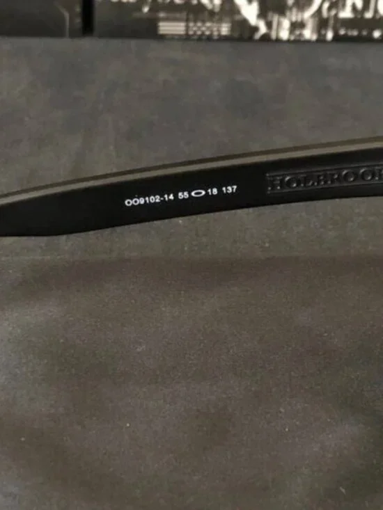 OO9102 Oakley Holbrook Ruby Iridium Prizm Polarized Sunglasses - Picture 6 of 6